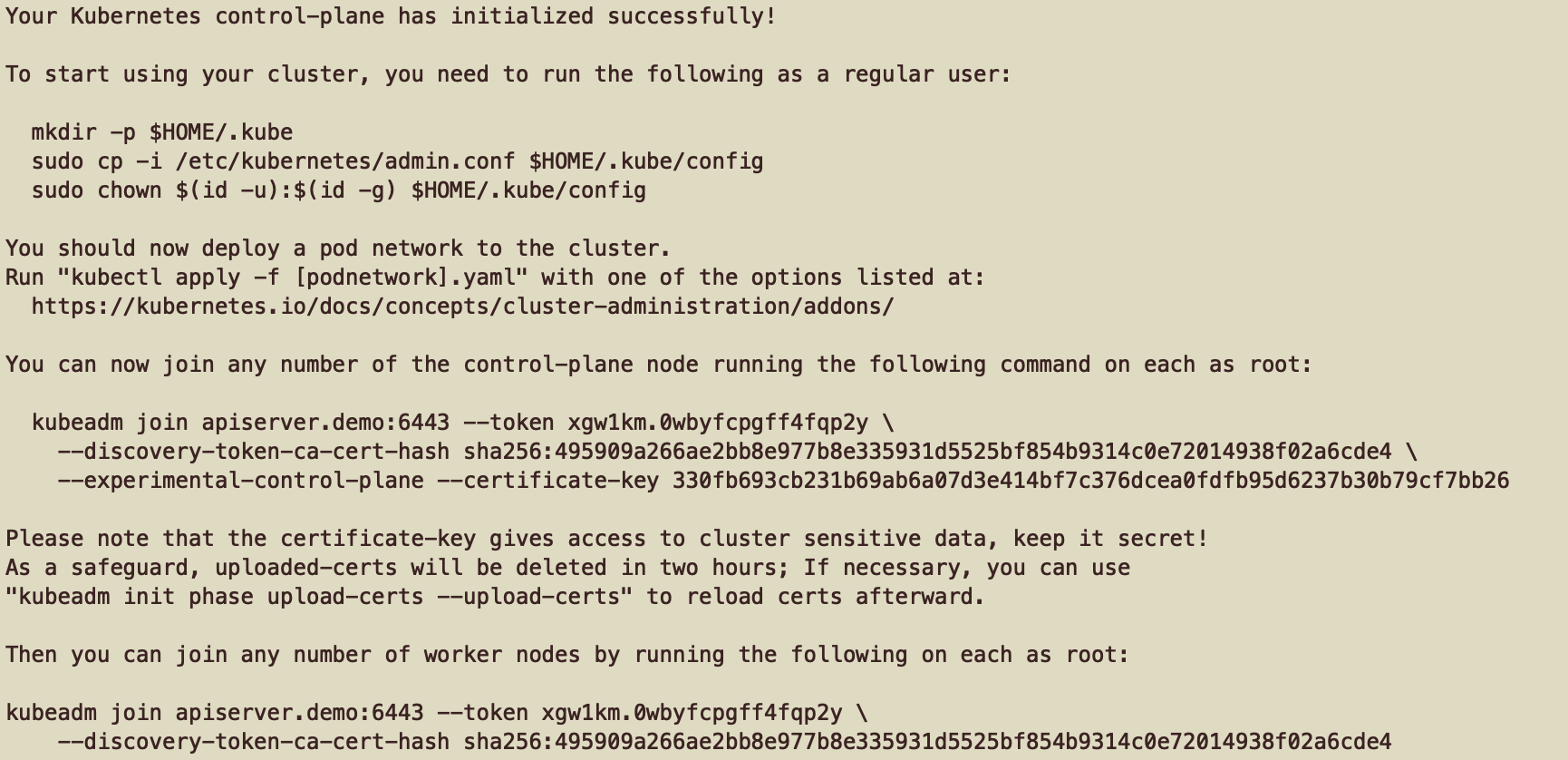 :size=800x388 Kubernetes安装:初始化APIServer